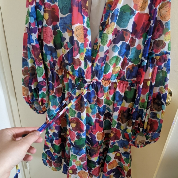 Colourful Dress sz 10 - Picture 5 of 9